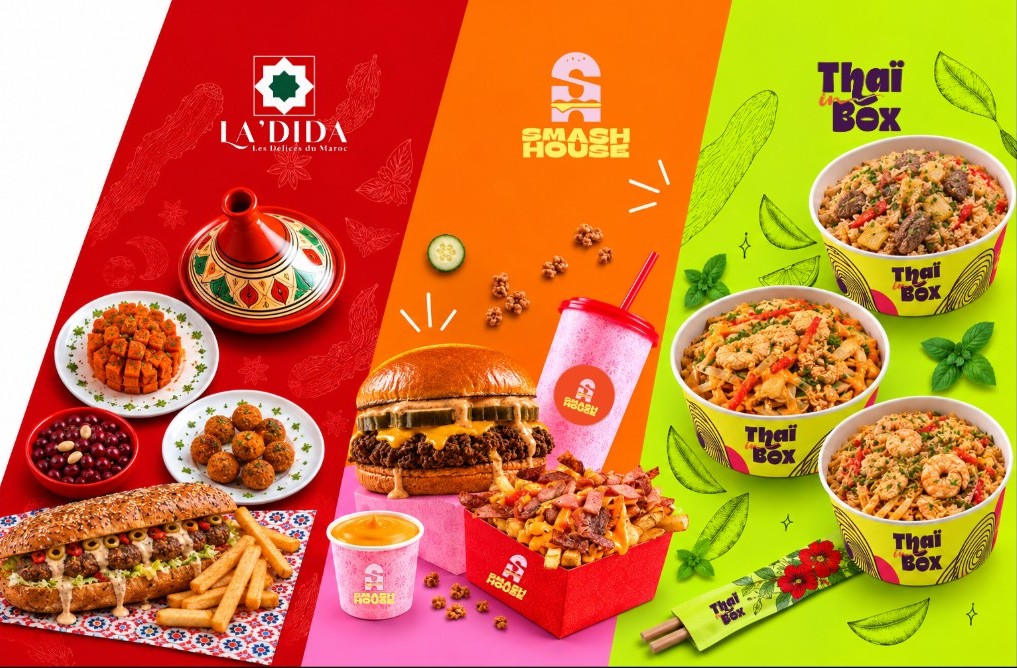 Plats La’dida, Smash House et Thaï in Box